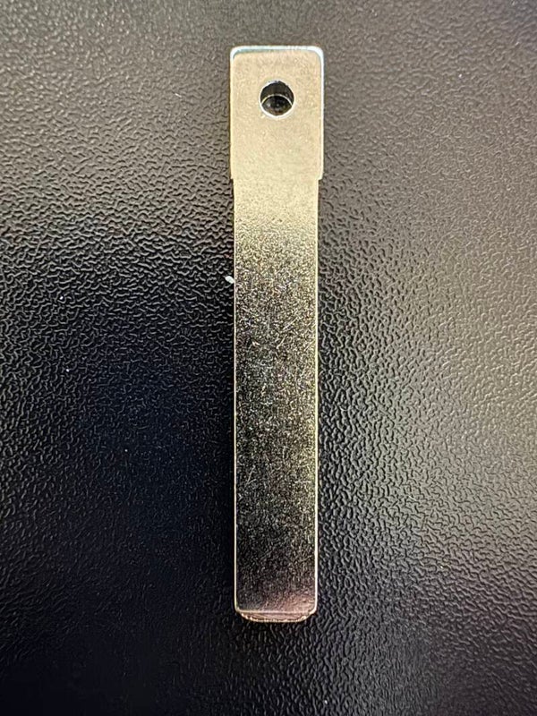 Lame de clé télécommandée Peugeot VA2 sans rainure lame fixe