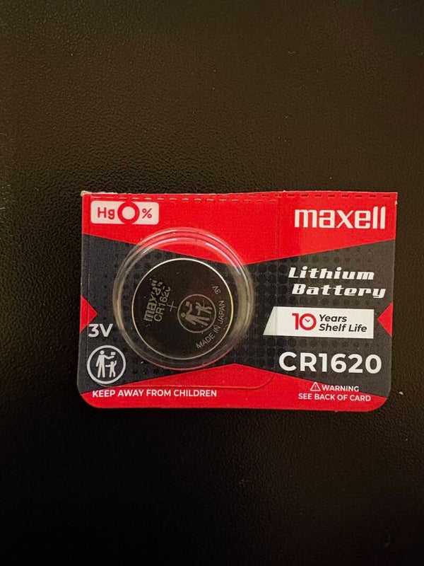 piles Maxell CR1620 VENDU A L' UNITE