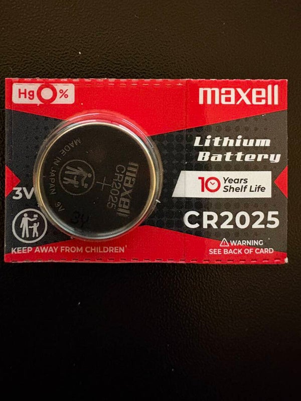 piles Maxell CR2025 VENDU A L'UNITE