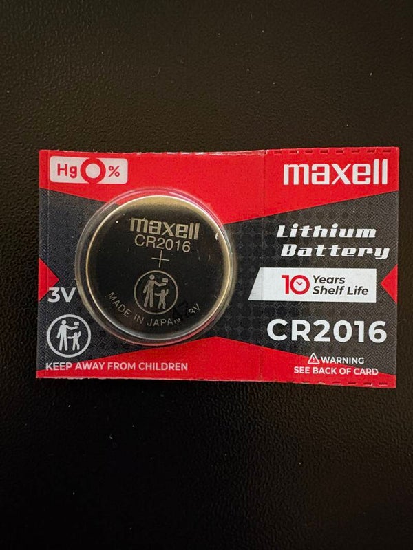 piles Maxell CR2016 VENDU A L' UNITE