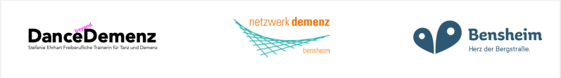 Das Projekt ist eine Kooperation von DanceBeyondDemenz (Stefanie Ehrhart Freiberufliche Trainerin Tanz und Demenz) und der Stadt Bensheim / Netzwerk Demenz Bensheim (https://bensheim.de/leben-in-bensheim/soziales-integration/demenz-pflege/)