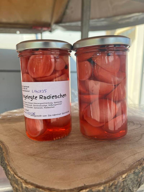 Eingelegte Radischen