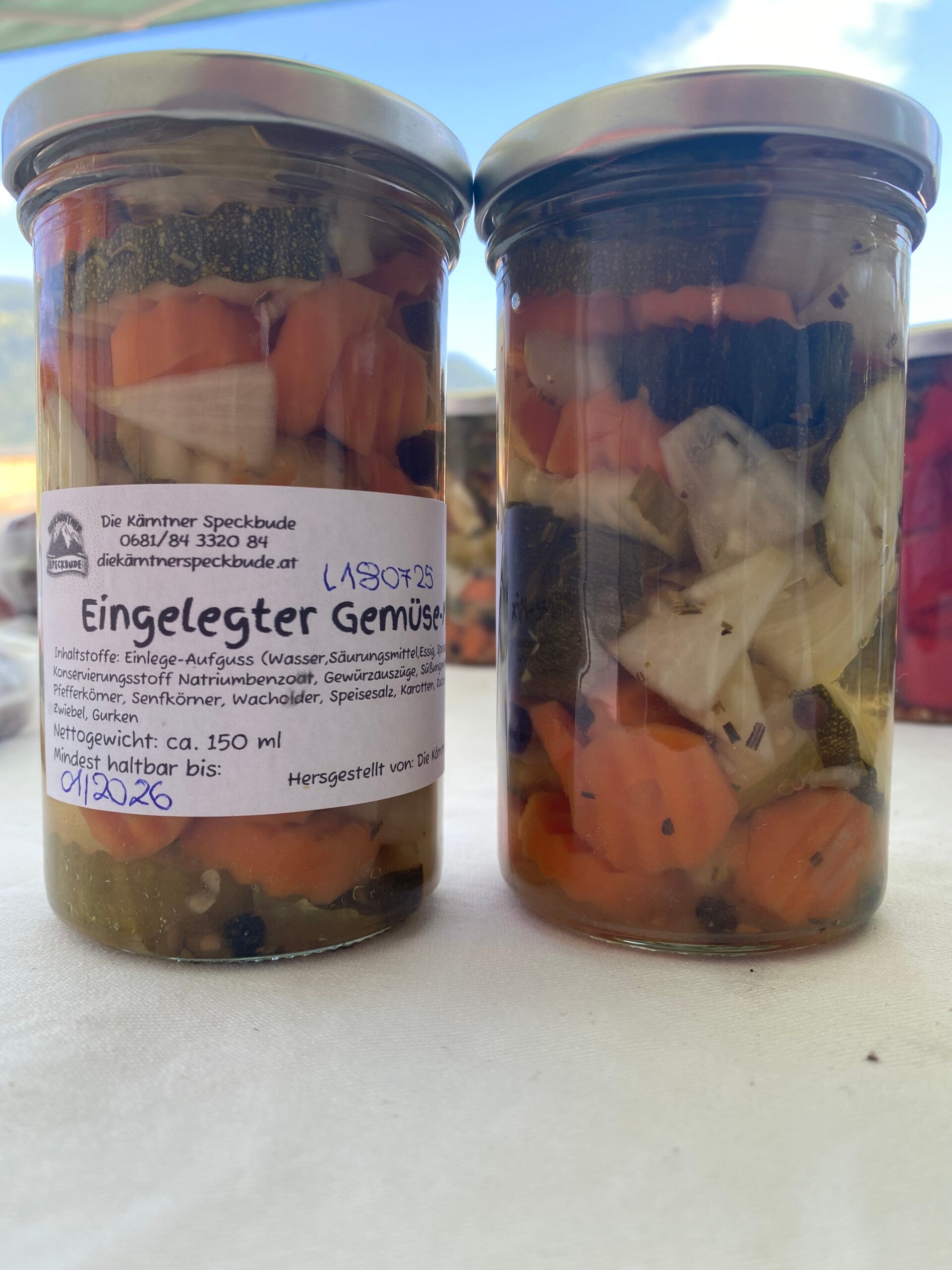 Eingelegter Gemüse-Mix