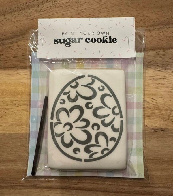 Paint Your Own Easter Cookie