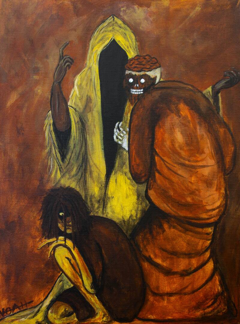 The Prodigal Son - Acrylic Paint on Canvas - 16" x 12"