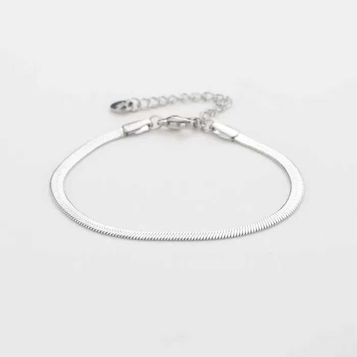Plated bracelet silver