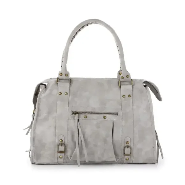 It girl bag grey large
