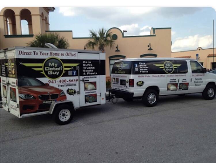 My Detail Guy Mobile Detailing Van and Trailer