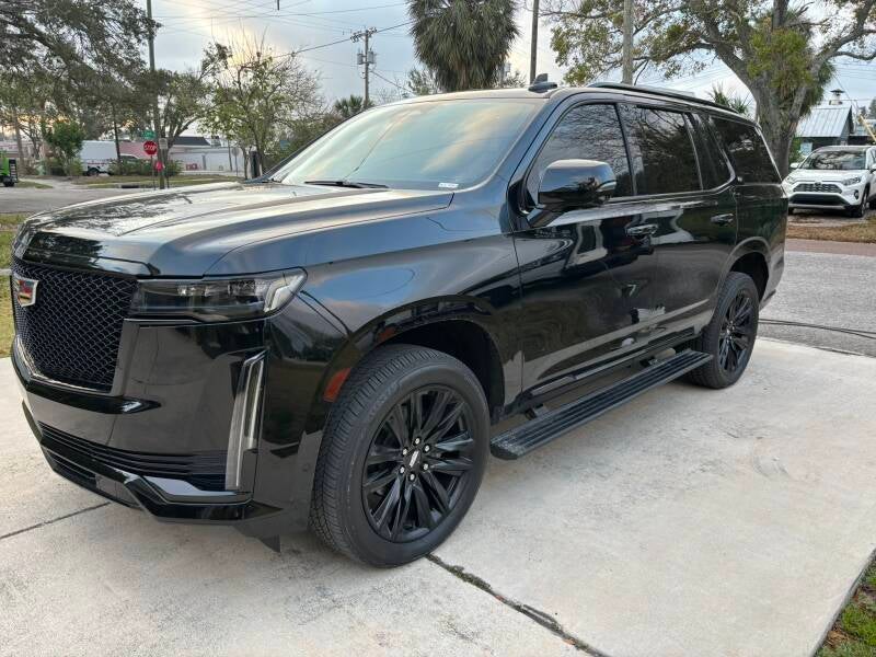 Escalade with lifetime ceramic coating installed by My Detail Guy, Inc.