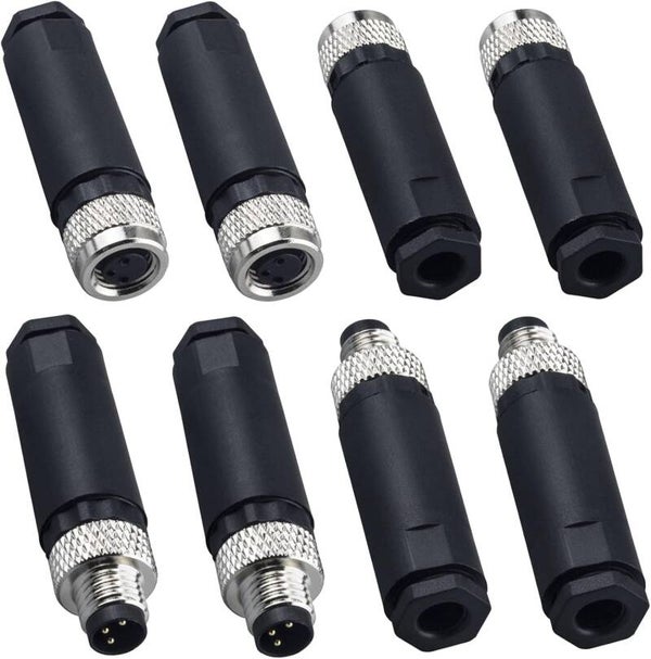 M8 3P connector screw