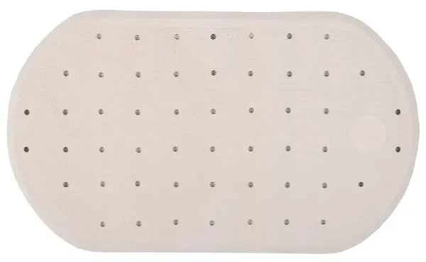 tapis de bain 43x25cm | Blanc
