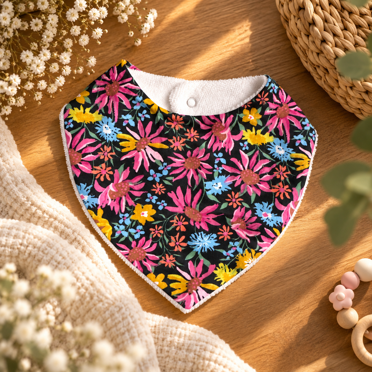 Bavoir bandana Carla