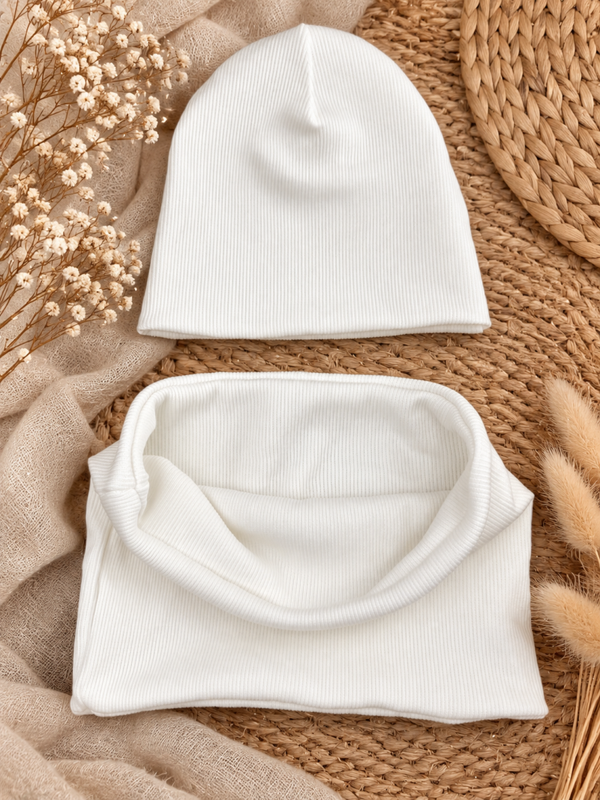 Ensemble bonnet/snood 2-8 ans