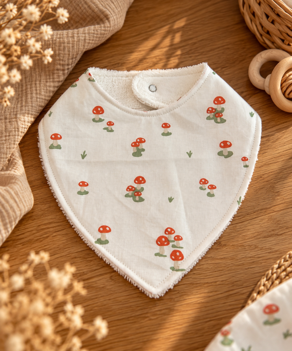 Bavoir bandana Charlotte