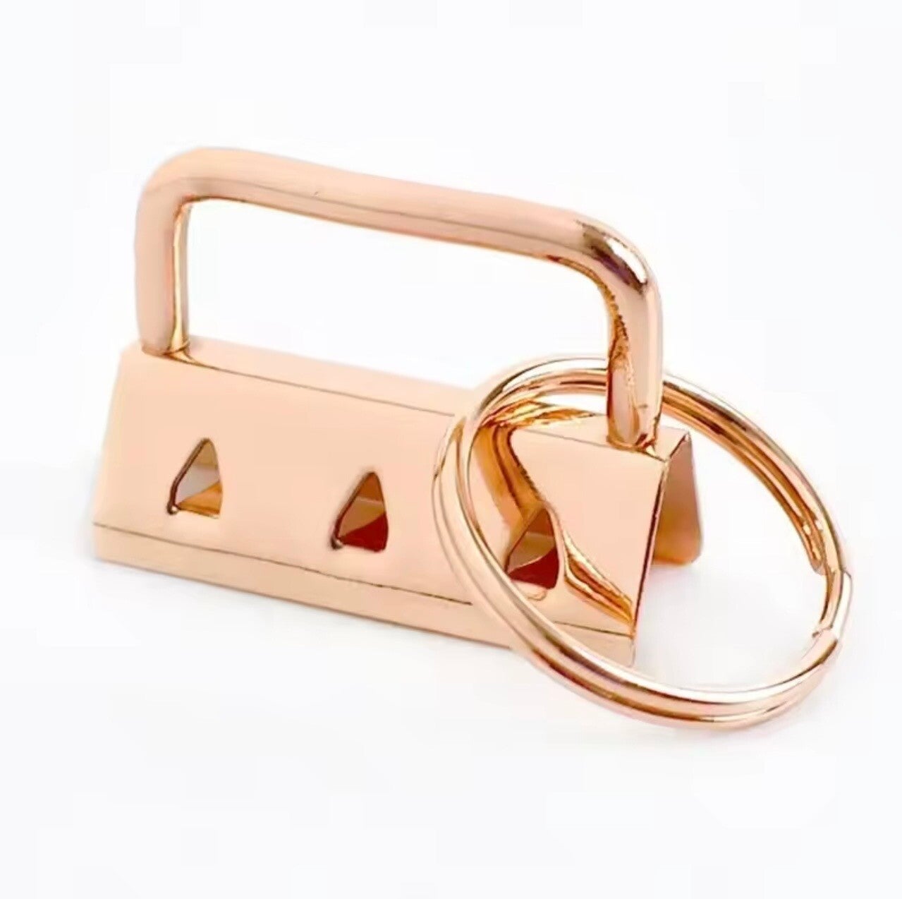 Attache porte-clés et sangle 25mm rose gold