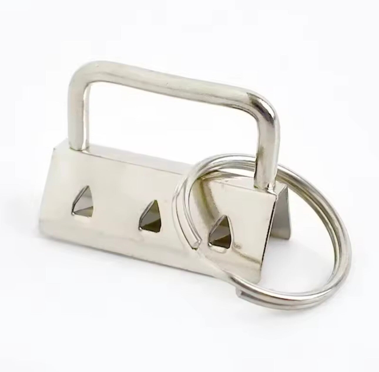 Attache porte-clés et sangle 25mm Silver