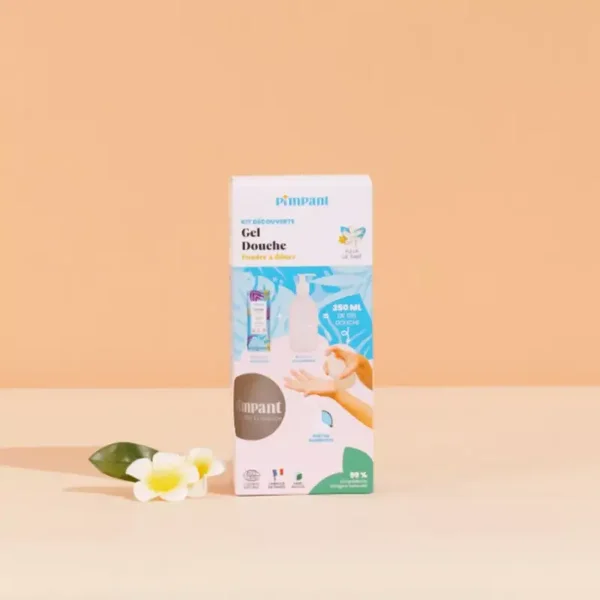 Kit Découverte Gel Douche Tiaré en Poudre à Diluer