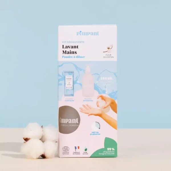 Kit Découverte Gel Lavant-Mains Fleur de Coton