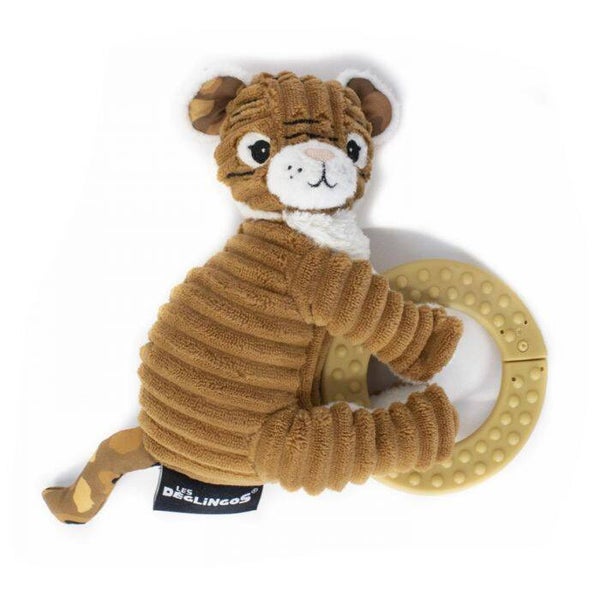 Jouet à mâchouiller Spéculos Le Tigre Les deglingos