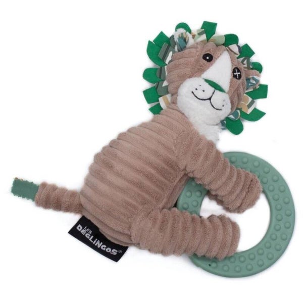Jouet à mâchouiller Jélékros le Lion Les deglingos