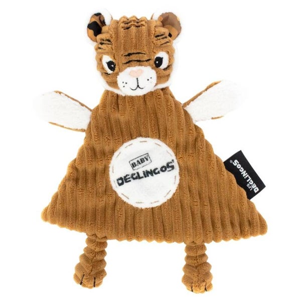 Doudou bébé Spéculos de tigre - Les Déglingos