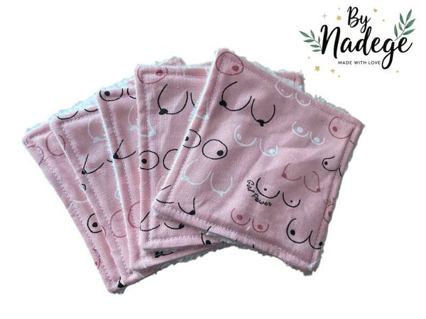 Lot de 5 lingettes démaquillantes Girl power