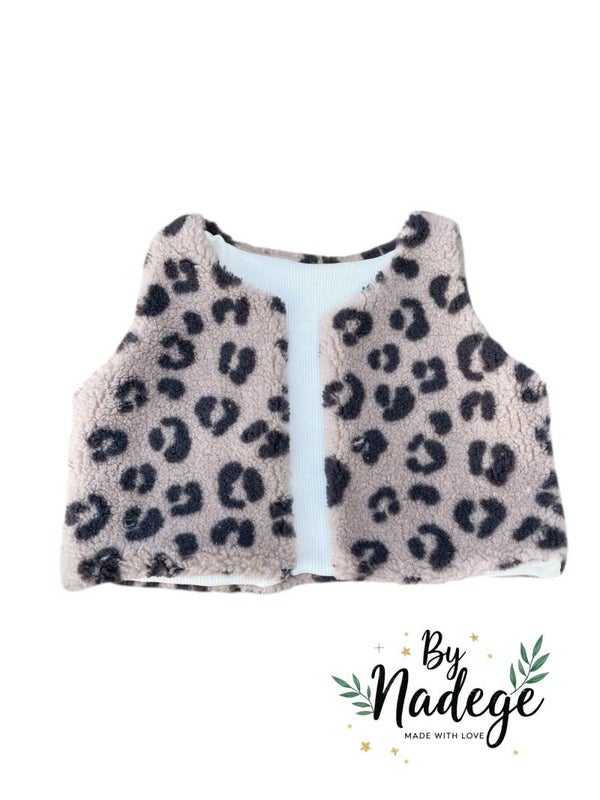 Gilet berger Graou/ecru