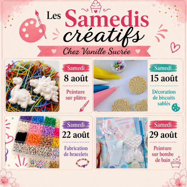 LES SAMEDIS CRÉATIFS DÉCORATION BISCUITS