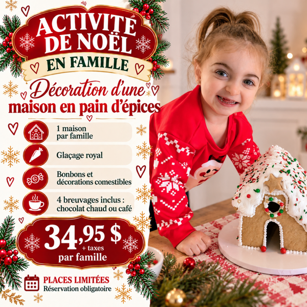 MAISON PAIN D'ÉPICES EN FAMILLE 🎄