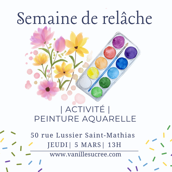 ACTIVITÉS / AQUARELLE