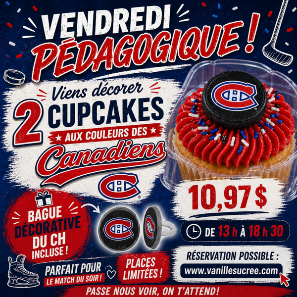 DÉCORATION | Cupcakes BLEU BLANC ROUGE