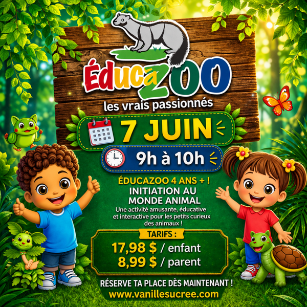 INITIATION AU MONDE ANIMAL | 7 JUIN