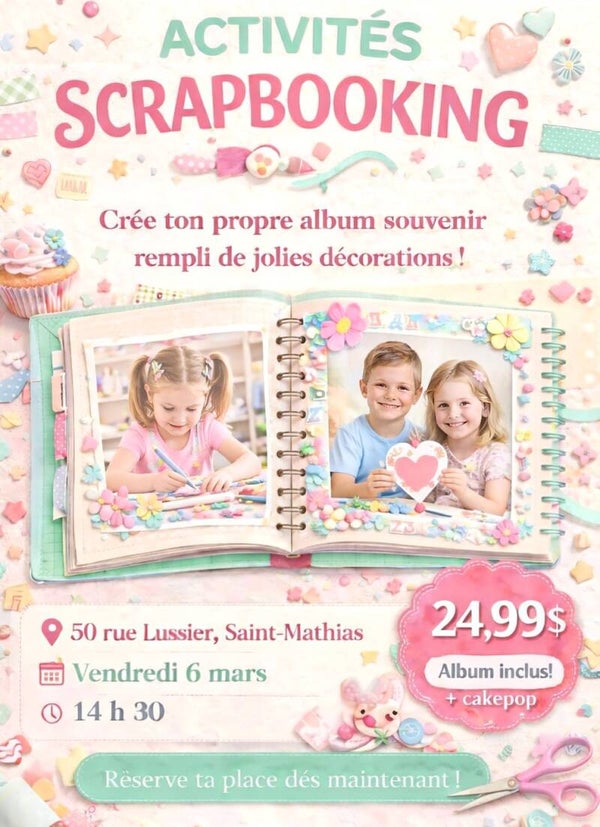 SCRAPBOOKING | 6 MARS