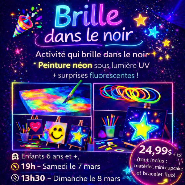BRILLE DANS LE NOIR | 7 & 8 MARS