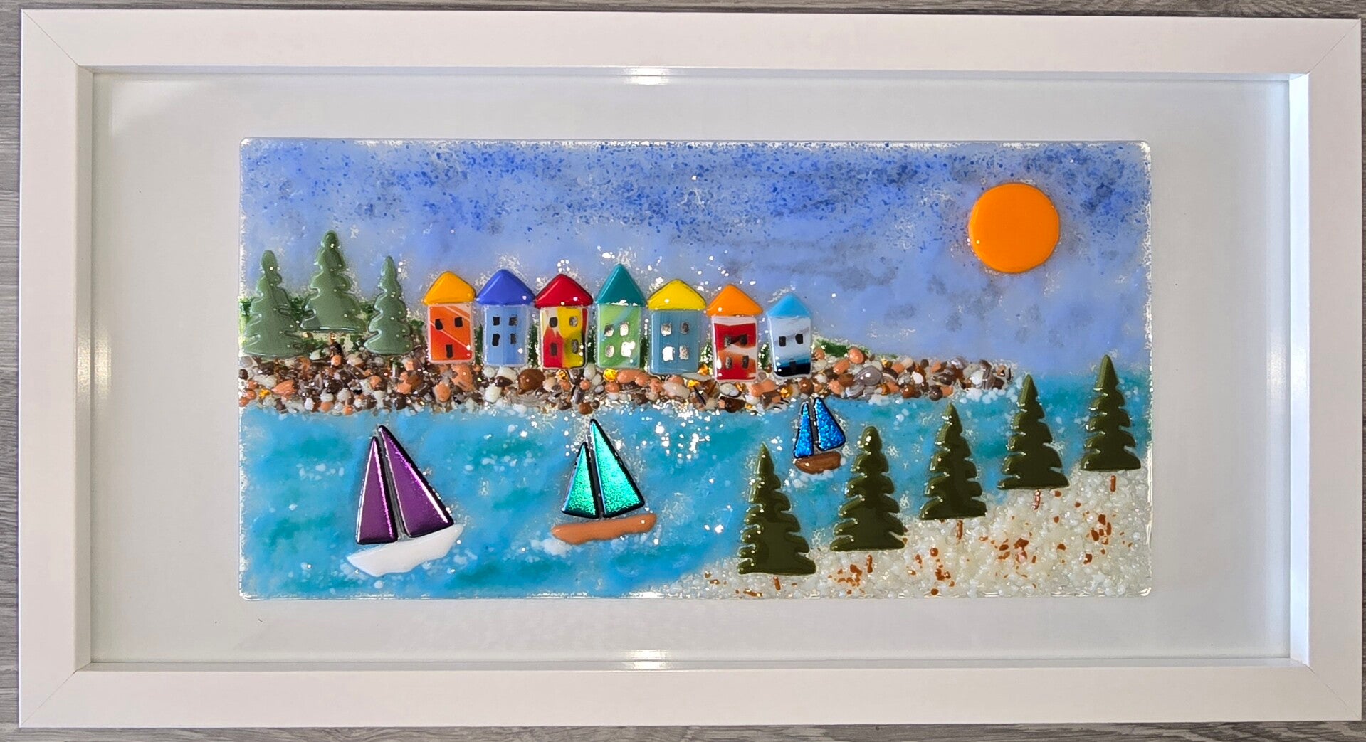 Fused Glass Scene