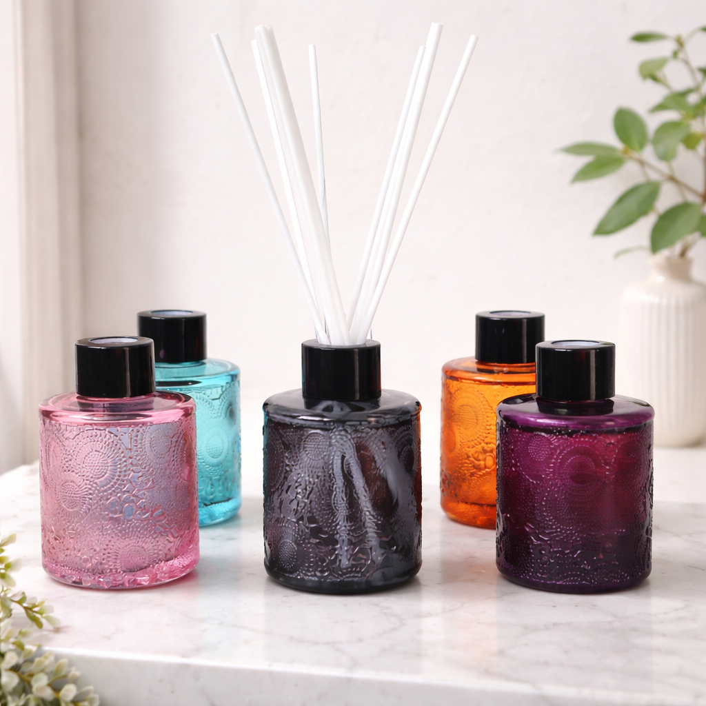 ✨ Diffuseur à Tiges – 120 ml Parfum d’intérieur – Élégance & diffusion continue