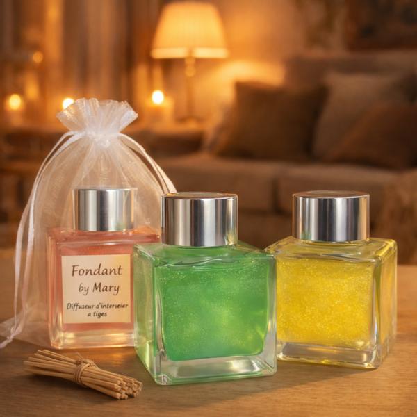 Diffuseurs tiges 50ml Élégance et diffusion continue