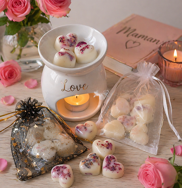 Cœurs Parfumés “Douceur de Maman” – LYS BLANC 💖