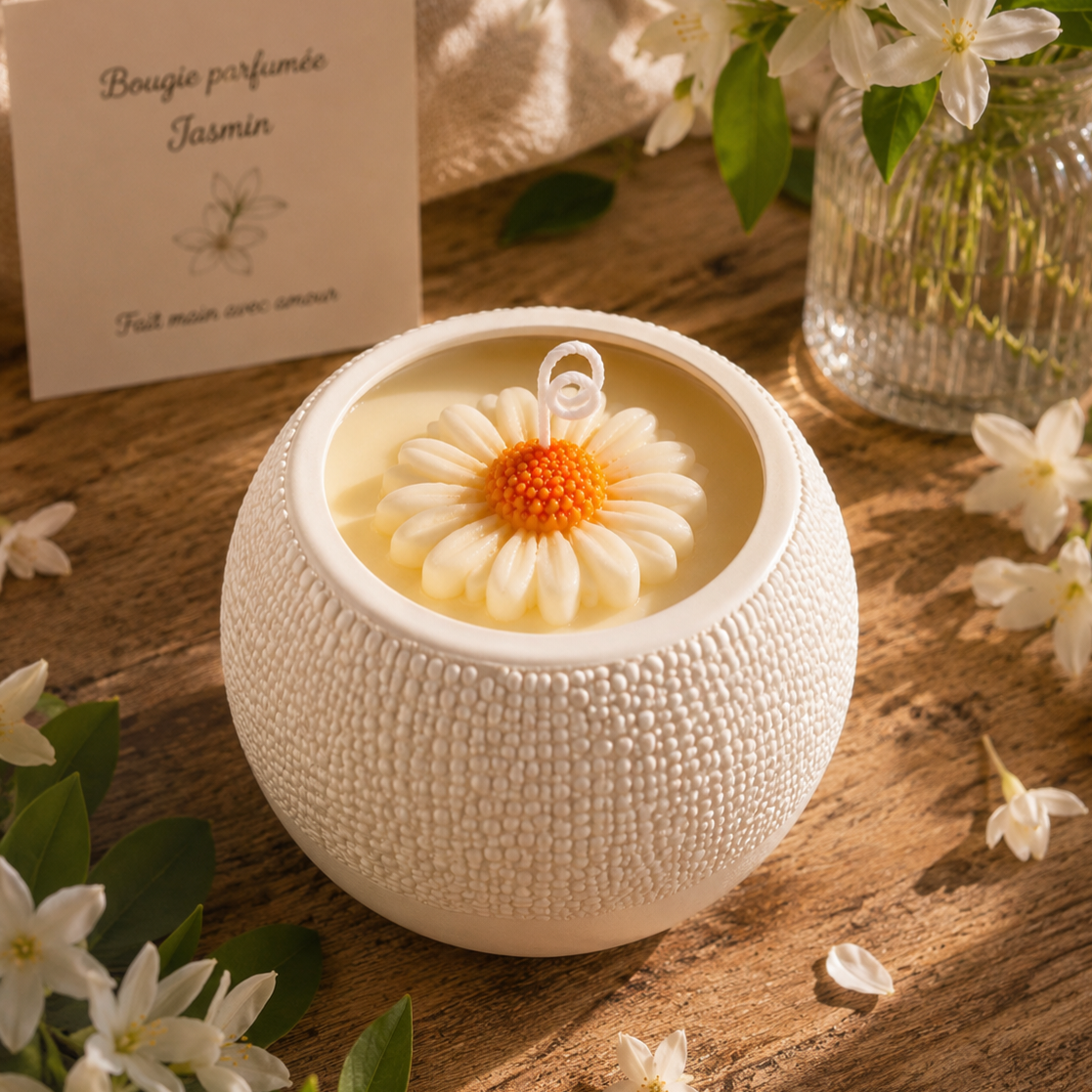 Bougie Parfumée « Jasmin »