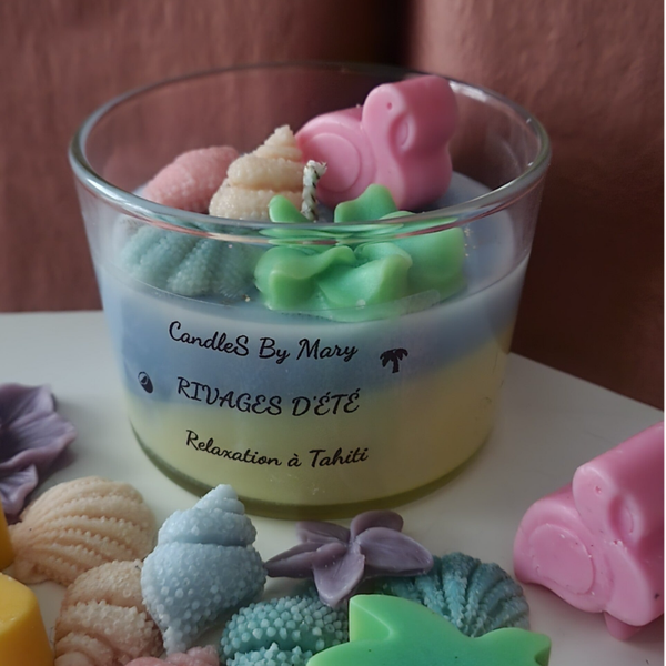 Bougie Parfumée "RIVAGES D'ÉTÉ"