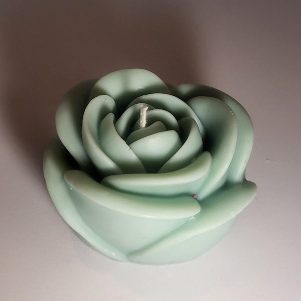 BougieMoulée"ROSE ÉTERNELLE" 🌹