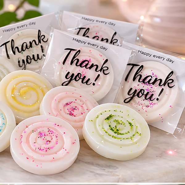 Spirales Scintillantes  Fondants parfumés artisanaux