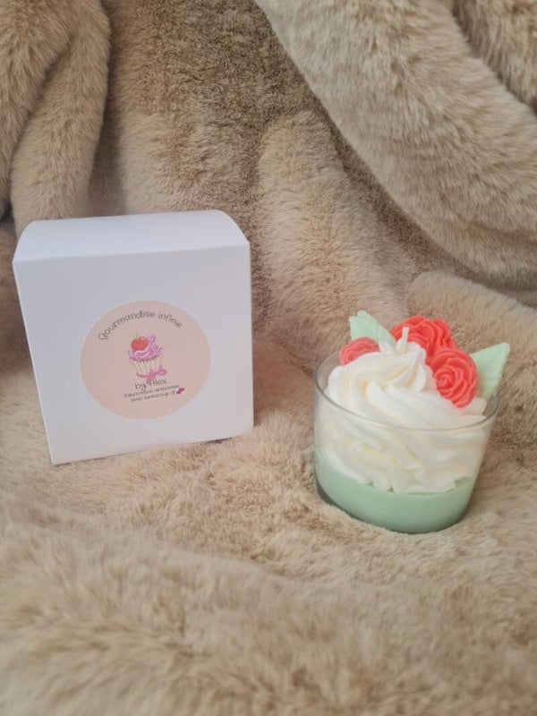 Bougie senteur Rose d'Amour