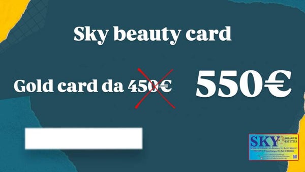 GOLD Beauty Card