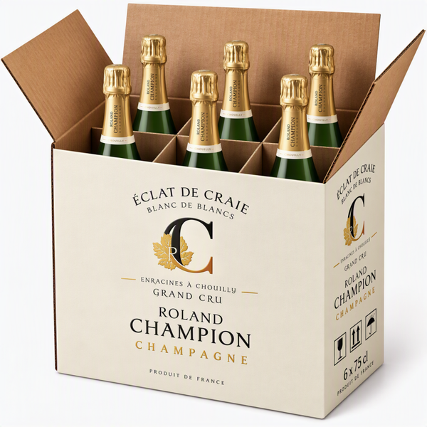 6x Roland Champion - Eclat de Craie Grand Cru Blanc de Blancs