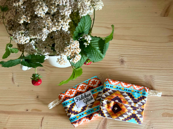 Kotbeutel-Tasche - Boho Look