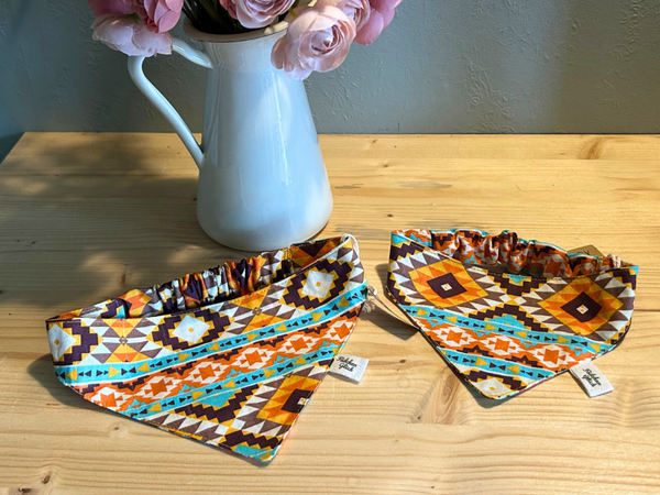 Hundehalstuch im Boho-Look