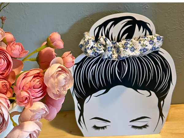 Scrunchie- Scandi-Blumen