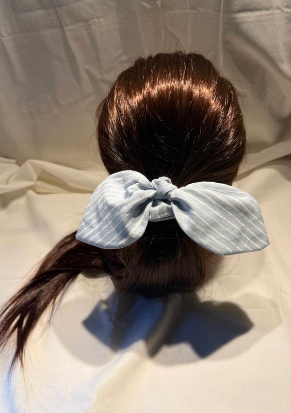 Scrunchie mit Schleife - Wolkenpfote