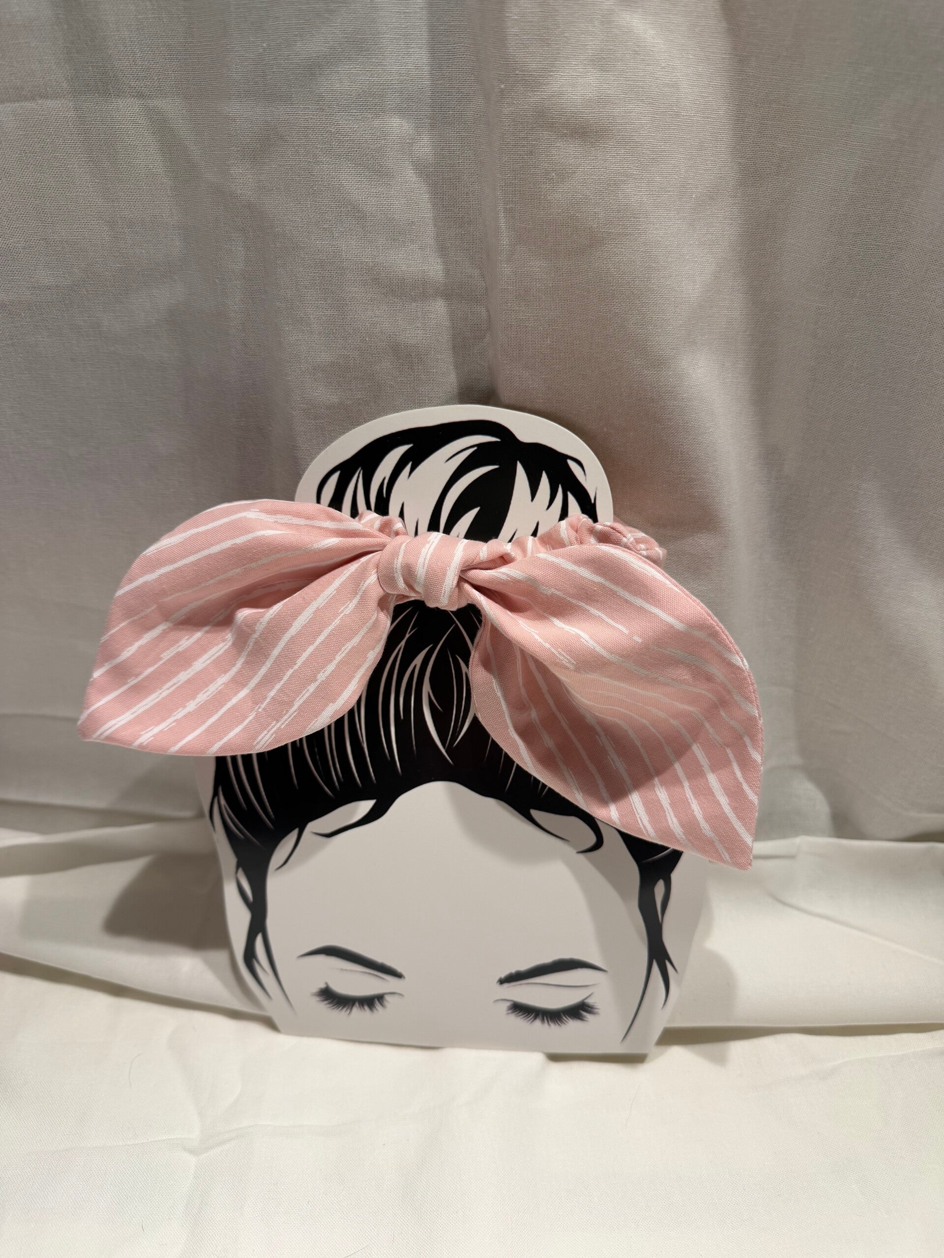 Scrunchie mit Schleife Rosépfote
